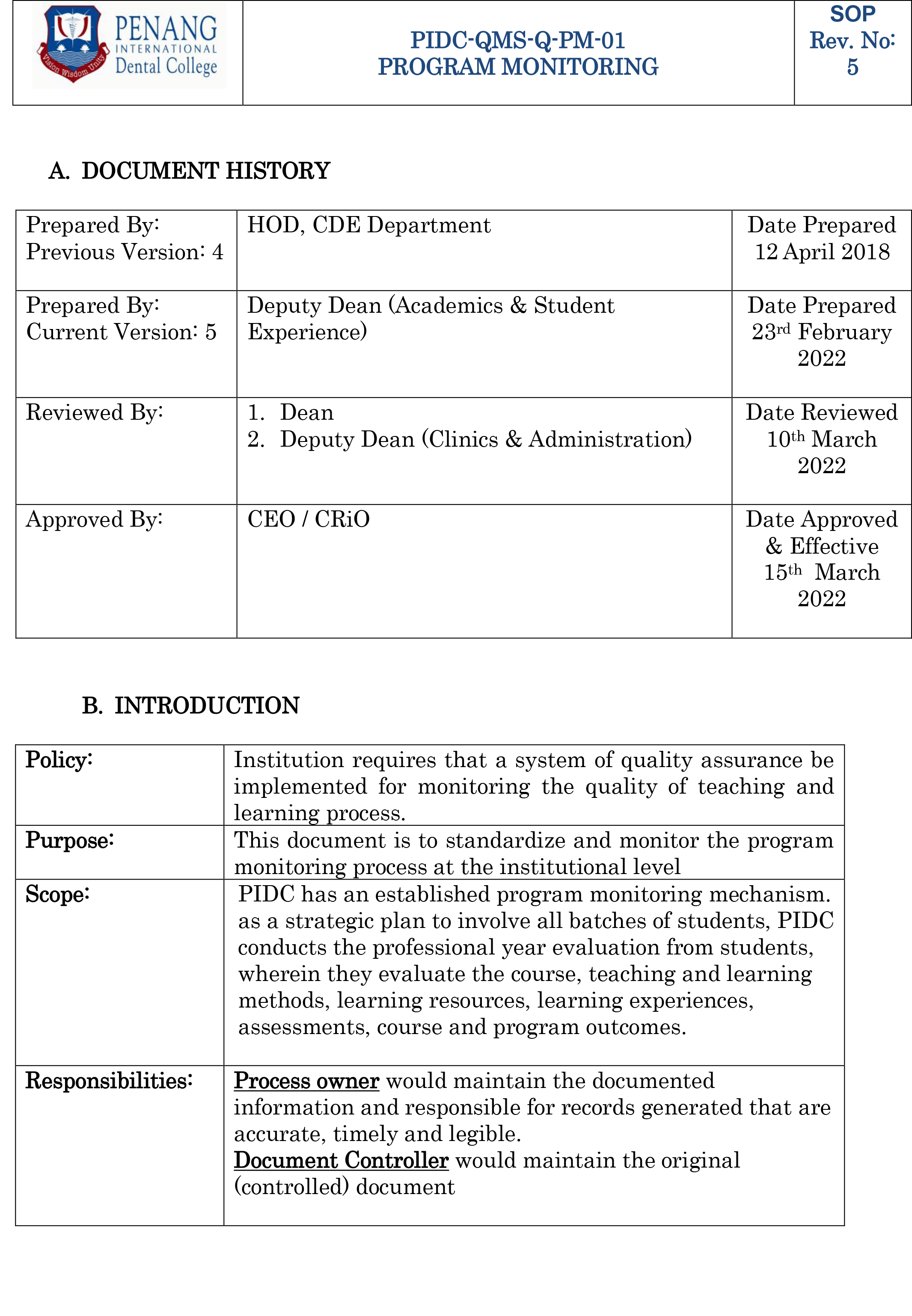 PIDC QMS Q PM 01 1