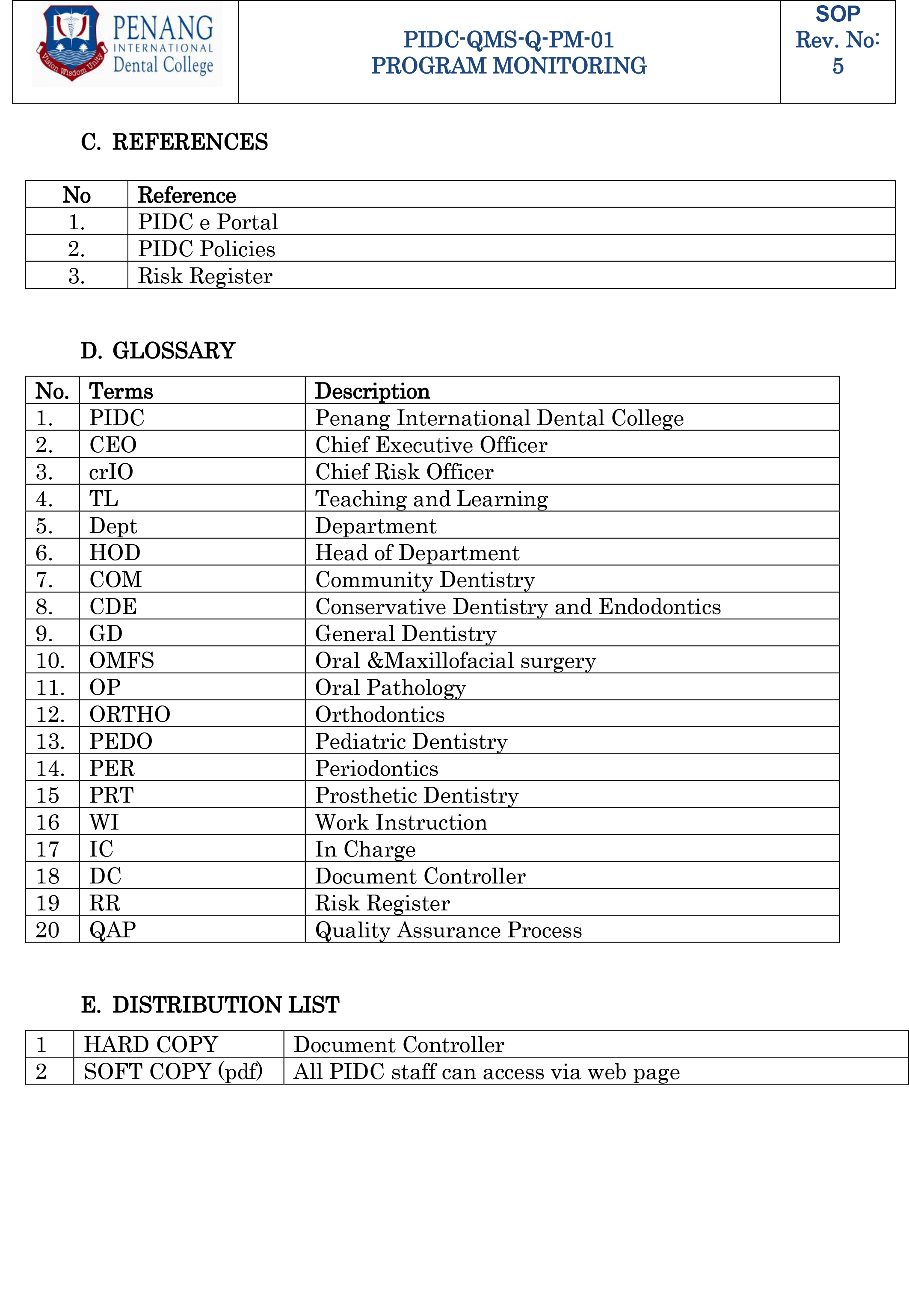 PIDC QMS Q PM 01 1
