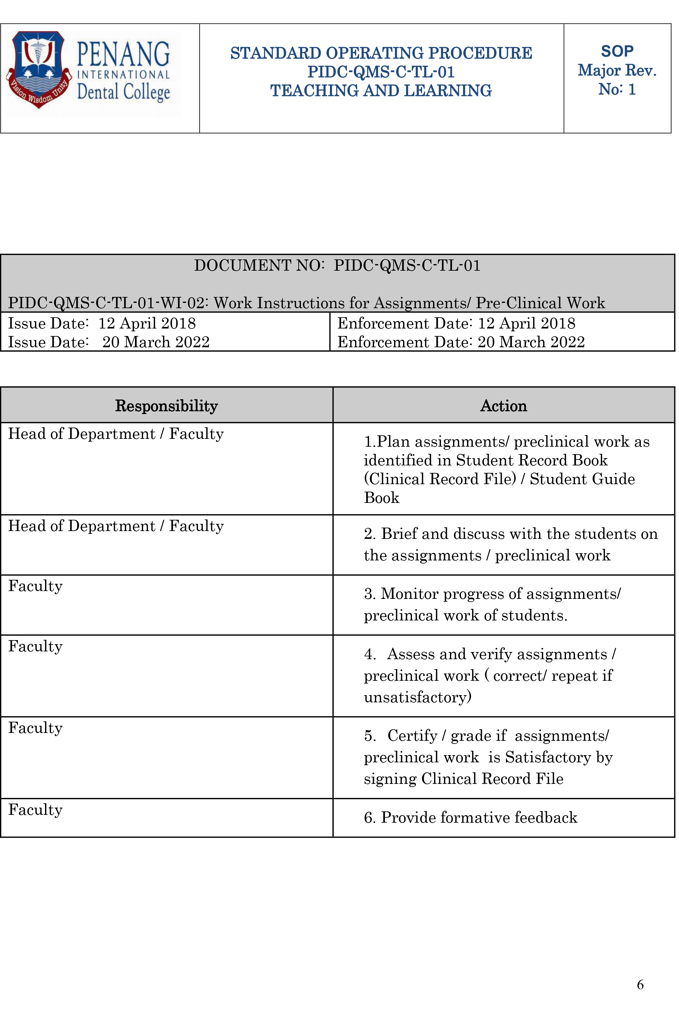 PIDC QMS C TL 01 6